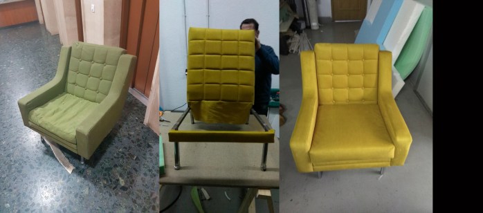 Sillon Verde Retro